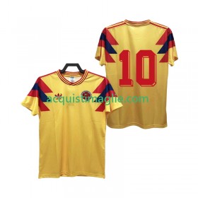 Divisa di Calcio Colombia 10 Retro Prima 1990